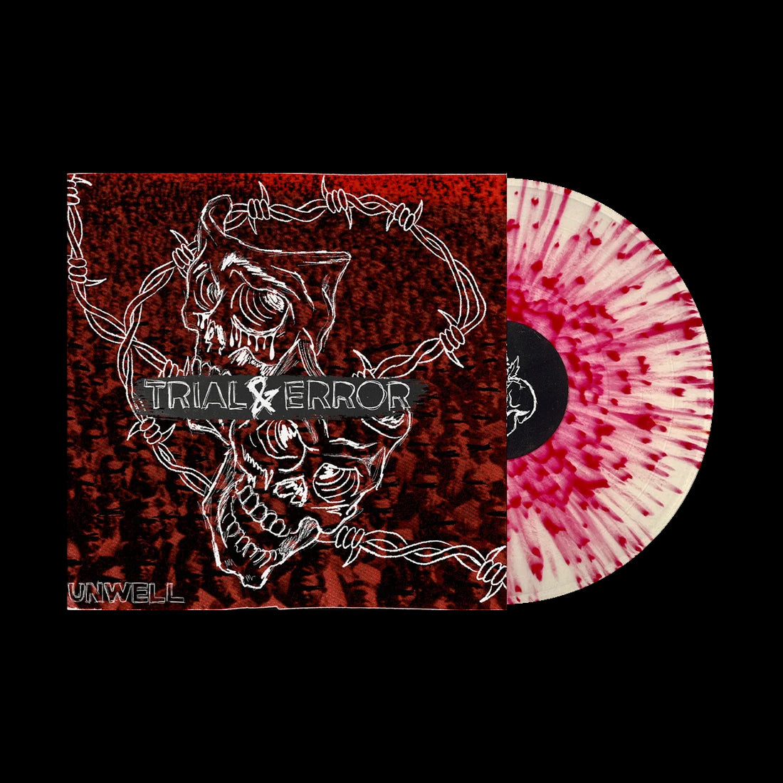 【残1】UNWELL - TRIAL&ERROR vinyl