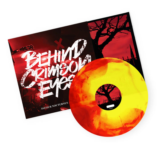 【残1/限定100/廃盤】Behind Crimson Eyes - Pavour Nocturnus & Prologue 'Red and Yellow Smash' Vinyl